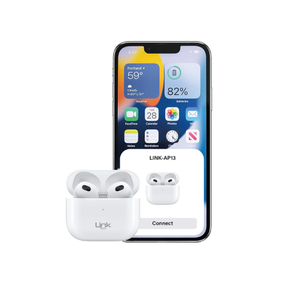 Linktech AP13 SmartPods Beyaz Bluetooth Kulak İçi Kulaklık